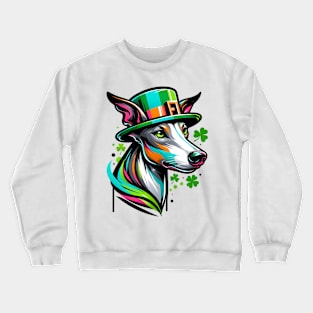 Greyhound Celebrates Vibrant Saint Patrick's Day Crewneck Sweatshirt